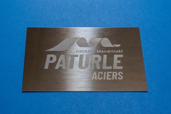 Plaque pour tampographie